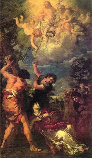 Pietro da Cortona The Stoning of St Stephen France oil painting art
